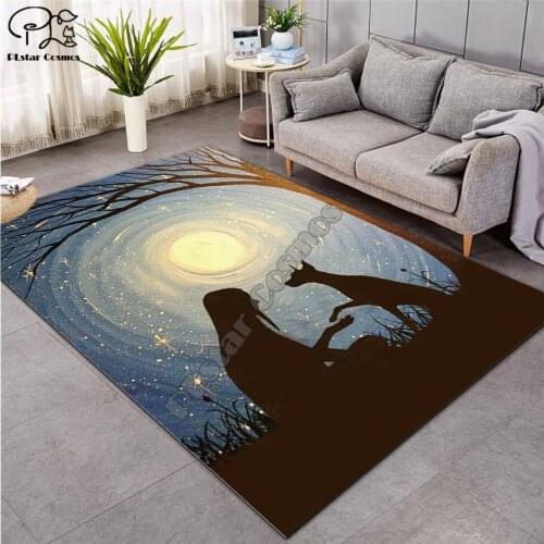 Dog carpet kids room soccer rug field parlor bedroom living room floor mats children large rugs home mat style-5