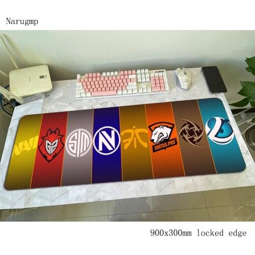 Ninjas in pyjamas mousepad gamer Personality 800x300x4mm gaming mouse pad Customized notebook pc laptop padmouse ergonomic mat