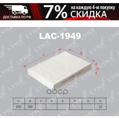 LYNXauto Cabin Filters