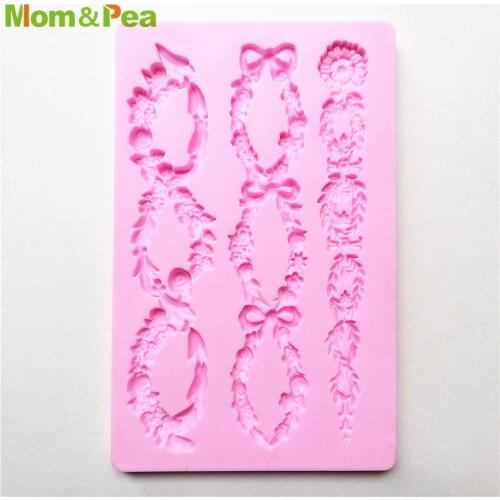 MPA2289 Blossom Garland Shaped Silicone Mold Gum Paste Chocolate Ornamental Fondant Mould Cake Decoration Tools