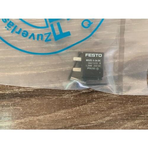 MSZE-3-24DC 662 523 A 662523 B Germany FESTO solenoid valve coil MSZE-3-24 DC