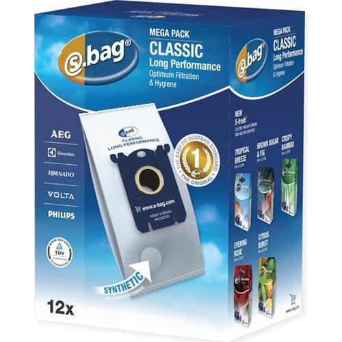 Philips & Elecrolux Original S-bag 12li Mega Pack