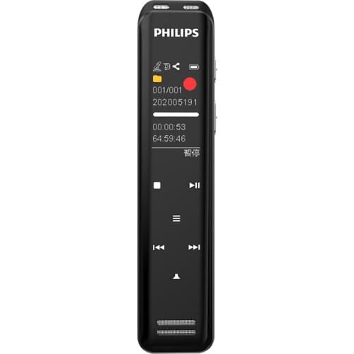 Philips Original Mini Digital Voice Recorder AI Voice to Text Bluetooth Noise Reduction Intelligent