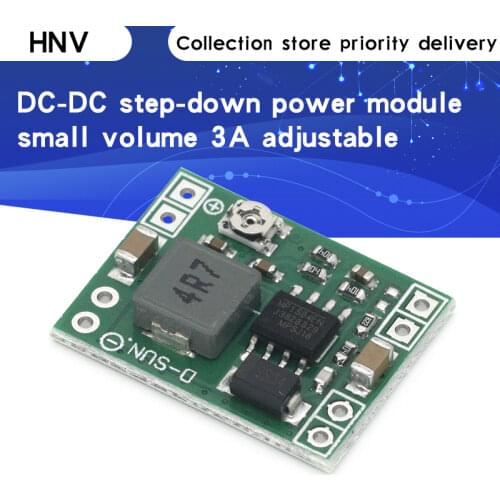 Ultra-Small Size DC-DC Step Down Power Supply Module MP1584EN 3A Adjustable Buck Converter for Arduino Replace LM2596