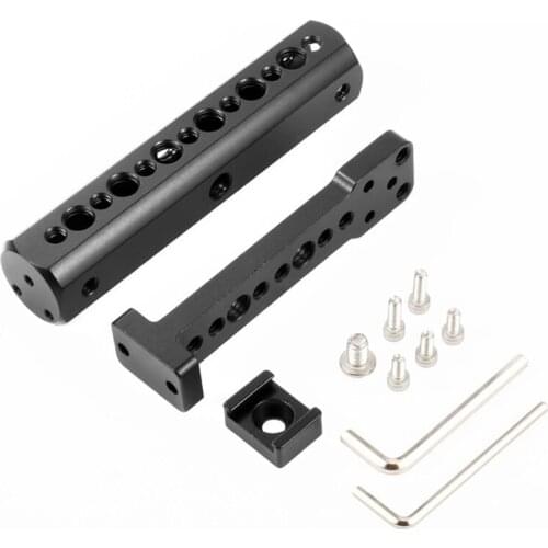 Handheld Gimbal Handle Grip Mounting Extension Arm Handlebar Compatible with Roin-s Stabilizer Gimbal Microphone Light Bracket