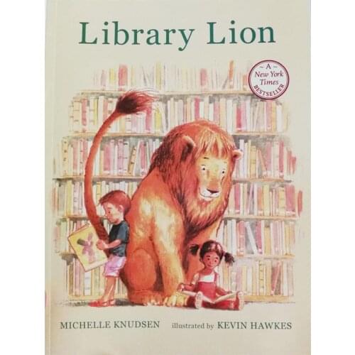 Library Lion By Michelle Knudsen Educational English Picture Book Learning Card Story Book For Baby Kids Children Gifts