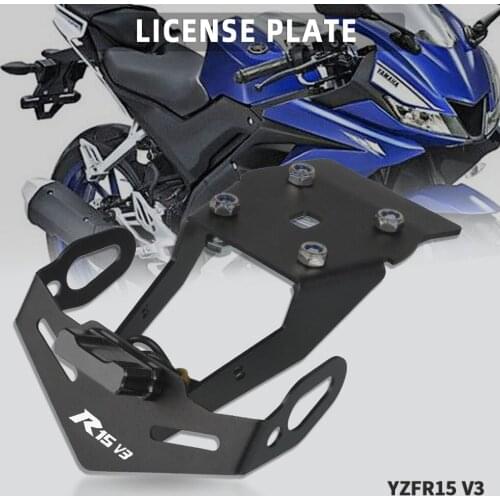 YZF R15 V3 Motorcylce Tail Tidy Fender Eliminator License Plate Bracket Mount Accessories FOR YAMAHA YZFR15 2017 2018 2019 2020