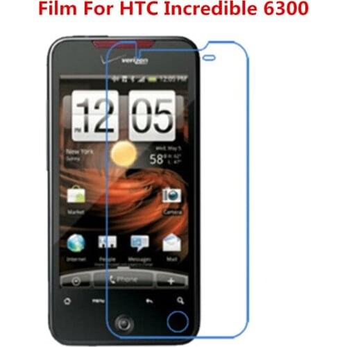 1/2/5/10 Pcs Ultra Thin Clear HD LCD Screen Protector Film With Cleaning Cloth Film For HTC Incredible 6300
