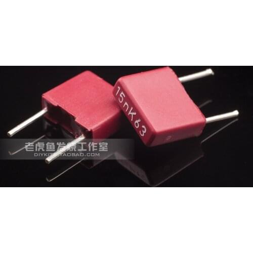 5pcs/50pcs 15nF 63V MKS2 series 0.015uF/153 Red WIMA original brand new German film capacitor