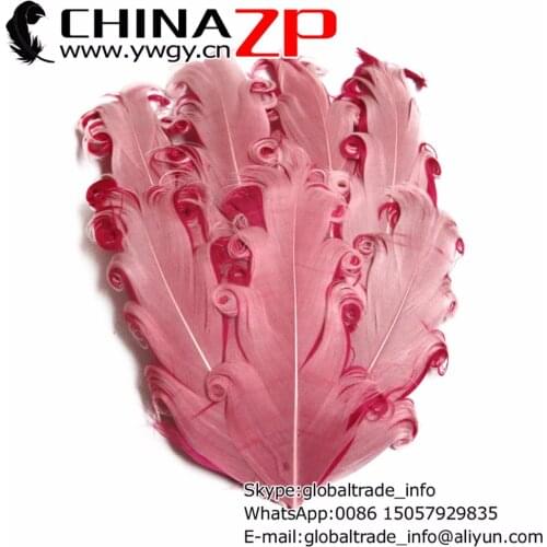 Made in CHINAZP Factory 50pcs/lot Beautiful Pink and Hot Pink Nagorie Infant Baby Headwear Feather Flower Pad