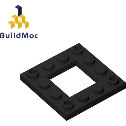 BuildMOC Compatible Assembles Particles 64799 4x4 For Building Blocks Parts DIY story Educational Cr