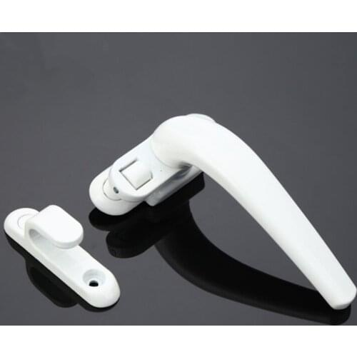 Door and window handle lock aluminum alloy steel push-pull inner and outer open window door handle with buckle handle ZP7111345
