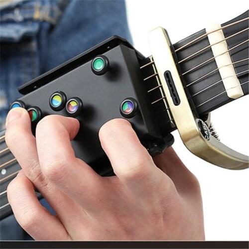 Guitar Beginner One-Key Chord Classical Guitar Chord Trainer Assisted Learning Tools Teaching Practice System for Folk Guitar