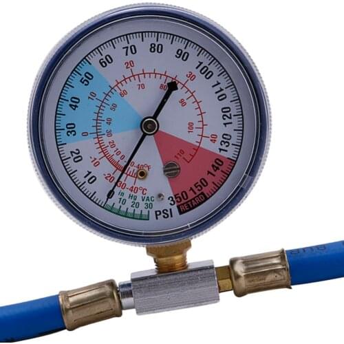 Gauge Valve Refrigerant Pipe Auto Car Air-conditioning Accessories R134A Air Conditioning Recharge Measuring Hose