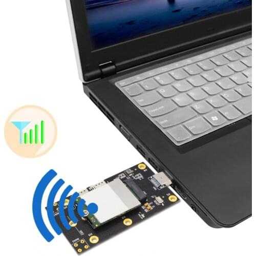 Converter Card Quick Transmission Stable Output Plug Play NGFF M.2 B-KEY to USB 3.0 Compact Extension Adapter Card for Laptop