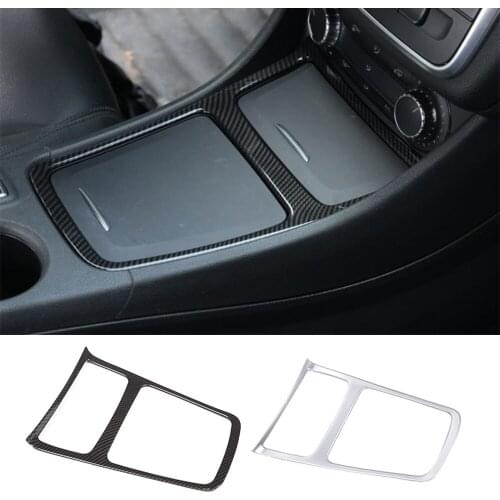 ABS Center Console Storage Box Frame Decorative Cover for Mercedes Benz A GLA CLA Class W176 X156 C117 2013-2019 Accessories