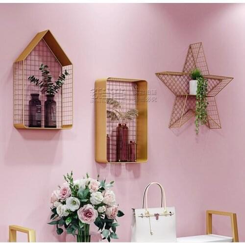 Creative Iron Art Golden Mesh Wall Decoration