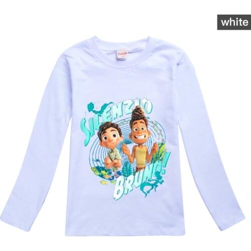 Luca Pixar Disney Kid Clothes Long-sleeved T-shirts for Boys and Girls Kids Clothes Kids Clothes Boys 2 To 16 Y Casual Hoodies