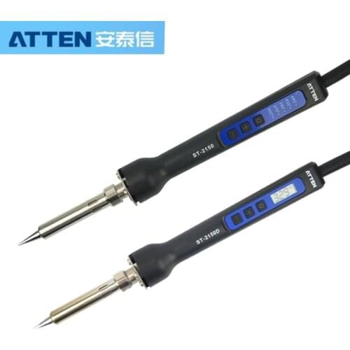 ATTEN Soldering Iron kit ST-2080 ST-2150D ST-2065 SA-50 110V 220V with Digital LCD Display Temperature Adjustable Tips