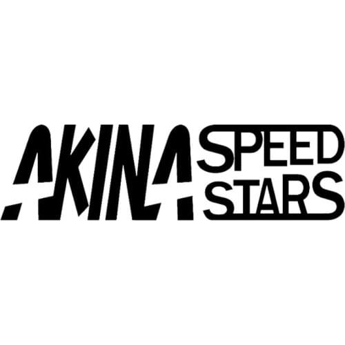 Dawasaru for AKINA SPEED STARS Vinyl Car Sticker Funny JDM Initial D Lowered Racing Decal Laptop Truck Motorcycles,23cm*6cm