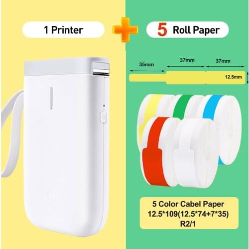 Niimbot D11 Portable label printer Pocket Cable Label Printer Bluetooth Thermal Label Price Tag Fast Printing Home Use Office