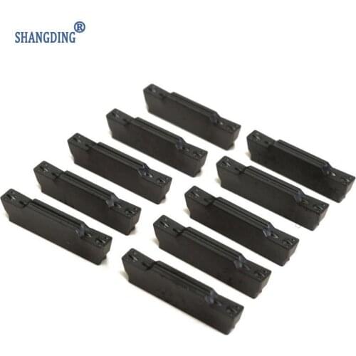 Brand New 10pcs MGMN300-M Carbide Inserts For MGEHR/MGIVR Grooving Cut-Off Holder 18x5mm Wholsale Price