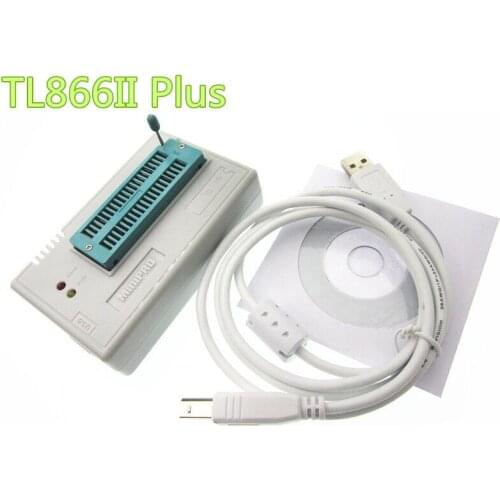 New V7.05 TL866II Plus BIOS USB Universal Programmer ICSP Nand FLASH EEPROM 1.8V 24 93 25 better than TL866A TL866CS