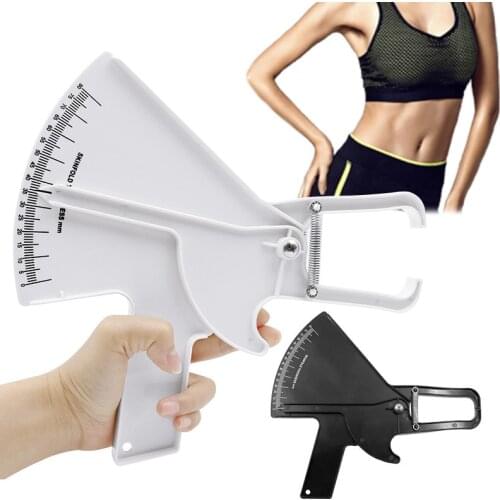 80mm Body Fat Caliper Adipometer Skinfold Measurement Slimming Lose Weight Body Fat Measure Tester Fitness Beauty Health Care