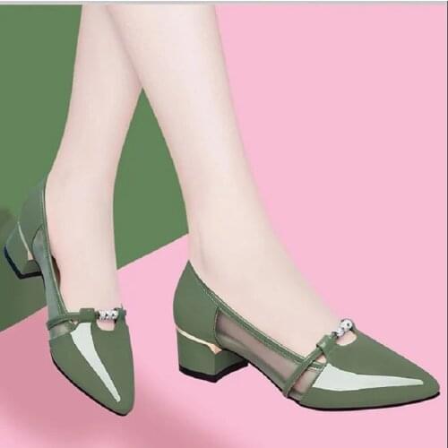 Women Cute Sweet White Pu Leather High Heel Shoes Lady Buckle Strap Pink High Heel Pumps Cool Shoes Frauen High Heels G2079