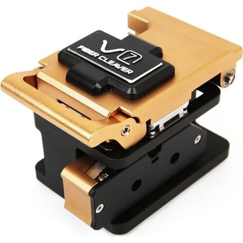 High precision Fibretool Original Korea V7 FTTH Fiber Optical Cleaver blade life 48,000cleaves V7 Fiber optic cable cutter tool