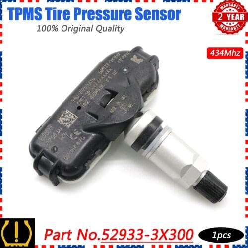 XUAN 1 PCS Tire Pressure Monitor Sensor TPMS 52933-3X300 For Hyundai I30 I35 Elantra Kia K3 RIO 434MHZ 529333X300 52933-4V000