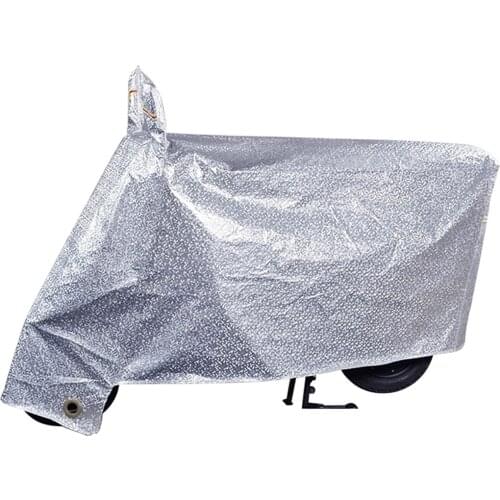 Motorcycle Protective Cover Universal Thickened Aluminum Film Sun-proof Snow-proof Motorcycle Cover