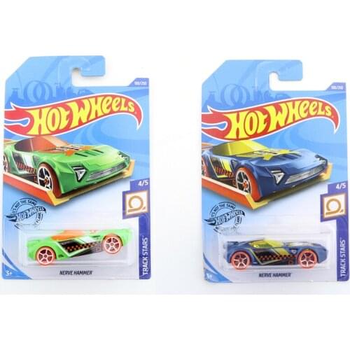 2020-100 NERVE HAMMER Original Hot Wheels Mini Alloy Coupe 1/64 Metal Diecast Model Car Kids Toys Gift