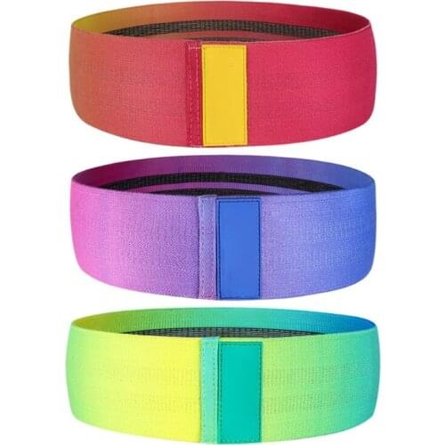 3pcs/set Resistance Loop Bands for Women Butt and Legs Hip Training Workout Band N58B