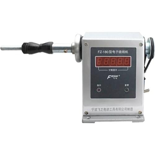 Electric counting winding machine Adjustable type automatic winding Tool Industrial high-speed Winder 0-9999 Count Range