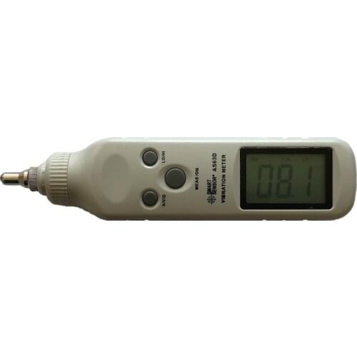 Pocket vibrometer Pen Type Vibration Meter Tester Gauge Analyzer Measure Precision sensitivity accelerometers SmartSensor AS63D