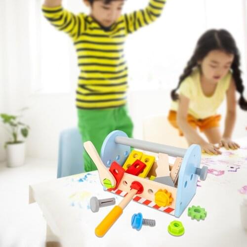 Toolbox Toy Play Set Children Educational Construction Toy for Boys & Girls