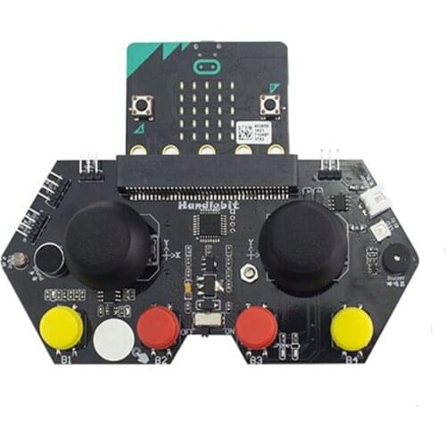 DIY Microbit Development Board Expansion Board Learning Kit / Handlebit Kit / Microbit Programming Getting Started RC Robot Toys
