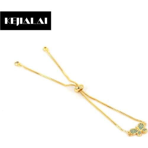 Unique Design Butterfly Charm Bracelet for Women Gold Color Chain & Link Bracelets Bangles Fashion Accessories Jewelry Best Gift
