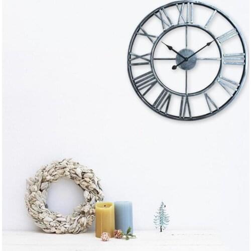 Vintage Wall Clock Wall Clock Vintage Handmade 3D Artistic Style with Decorative Gear