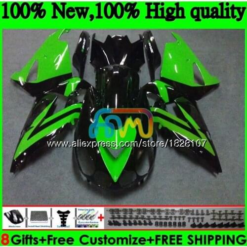 Injection For KAWASAKI ZX-14R ZX14R 12 13 14 15 16 17 24BS.146 ZZR1400 ZX 14R 2012 2013 2014 2015 Light green 2016 2017 Fairing