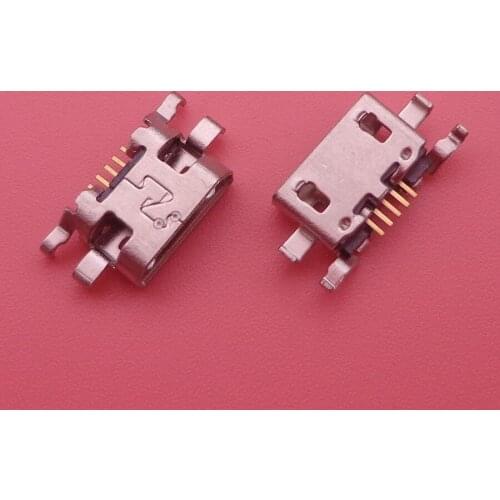 10pcs Micro USB 5pin Mini Connector Mobile Charging Port For Motorola Moto C Plus XT1723 XT1724 Repair Replacement