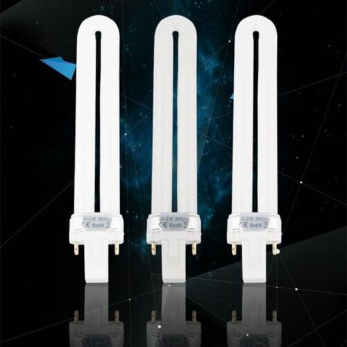 9W Nail Dryer UV Lamp Tube Light Bulbs Gel Nails Art Gel Dryer Replacement Curing Tools C1FF