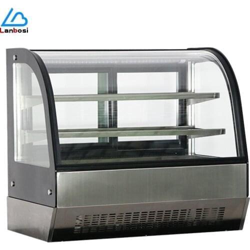 900MM Small Desktop Cake Cabinet Refrigerated Display Cabinet Dessert Cabinet Commercial Air-Cooled Fresh-Keeping Freezer
