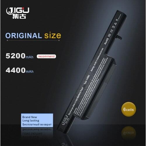 JIGU Battery C4500BAT-6 C4500BAT 6 C4500BAT6 For Clevo C4100 C4500 C4500Q C5100Q C5500Q B4100M B4105 B5100M B5130M B7110