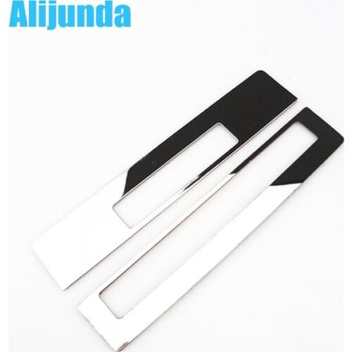 Alijunda Stainless Steel Car Front Reading Light Frame Cover Fit For Vauxhall Opel Mokka Buick ENCORE 2013 2014 2015 Car Styling