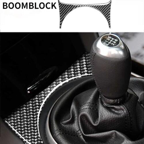 Car Gear Shift Panel Shifter Cover Carbon Fiber Sticker Auto For Mazda RX-8 RX8 SE3P JM1FE 2004 2005 2006 2007 2008 Accessories