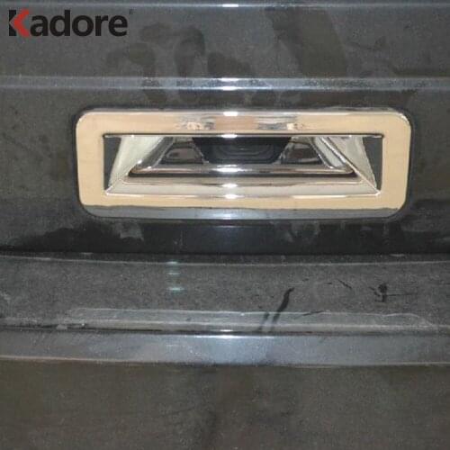 For Ford Edge 2011 2012 2013 ABS Chrome Rear Trunk Door Handle Bowl Cover Trim Car Sticker Exterior Accessories Car Styling