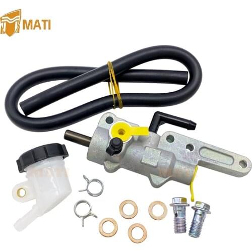 Mati Rear Foot Brake Master Cylinder Assembly for Thunder Arctic Cat 400 450 500 550 650 700 1000 4X4 TRV 1502-293 1502-577