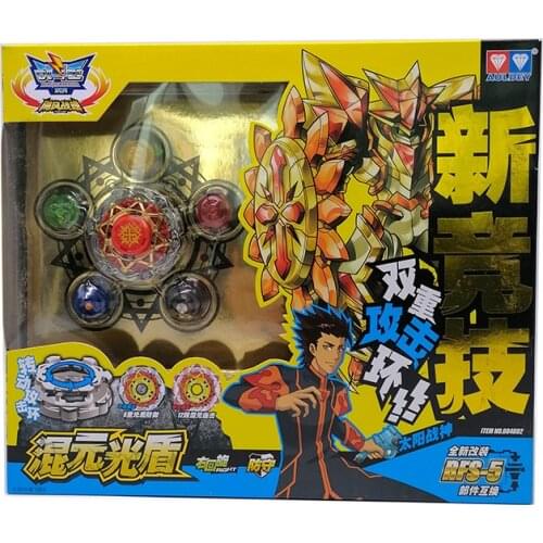 Chinese Version Beyblade Burst Turbo Metal Fusion Alloy Battle Upgrade Spinning Gyro Top Toys with Launcher